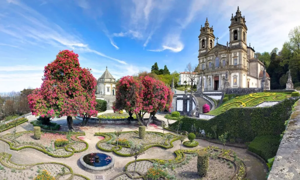 Braga​ Portugal Garden Castle