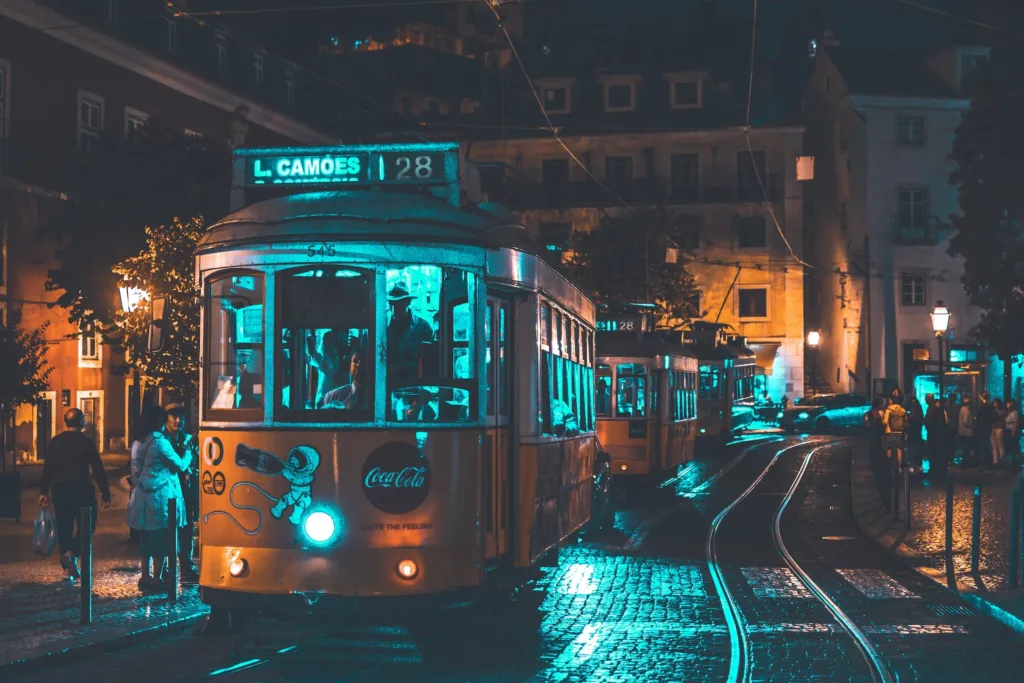 Lisbon​ Portugal City Tram