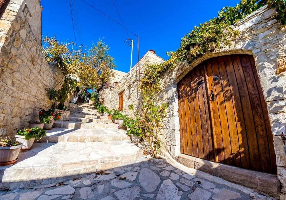 Lofou village in Cyprus