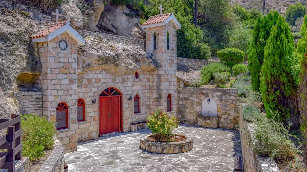 Pissouri village cave church